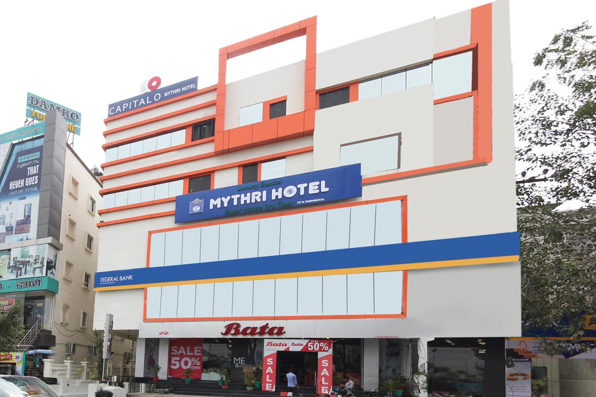 Capital O 63727 Mythri Hotel Maula Ali Exterior foto