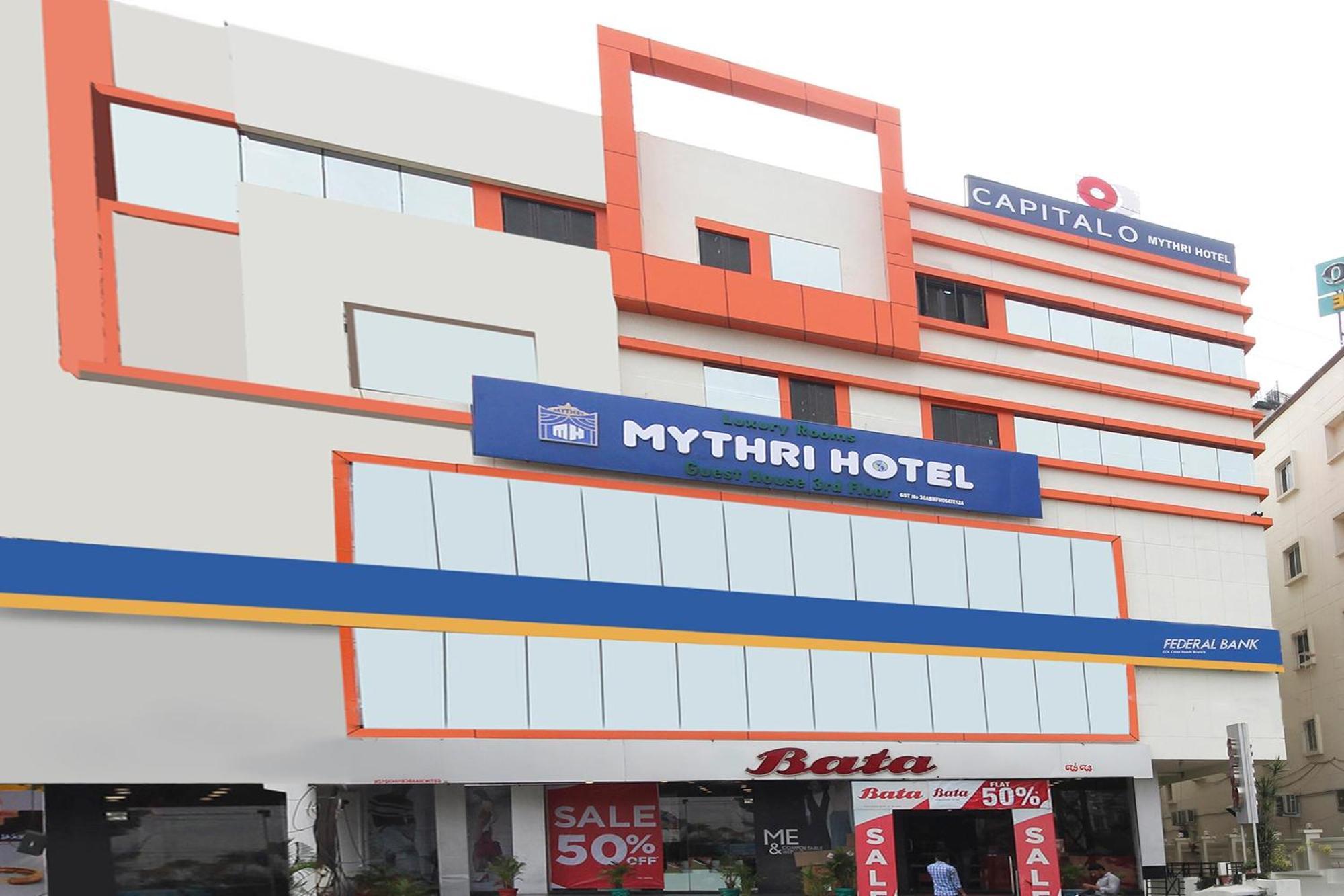 Capital O 63727 Mythri Hotel Maula Ali Exterior foto
